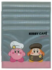 【中古】雑貨 カービィ＆ワドルディ(横並び/背景：グレー) ジッパーバッグ コレクション PETIT 「一番くじ 星のカービィ Kirby Cafe PETIT」 F賞