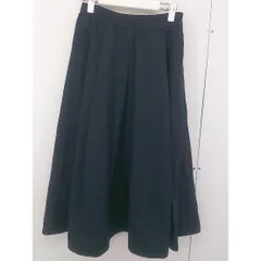 ◇ GLOBAL WORK グローバルワーク ロング ギャザー スカート サイズM ネイビー レディース  【1207010000221】