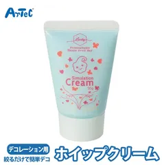 デコレーション 推し活 水色 ライトブルーホイップ ホイップデコ 男の子 女の子