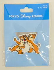 東京ディズニーリゾート バッジ クリップ付き チップ&デール 2022