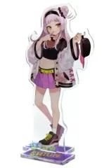 【中古】アクリルスタンド・アクリルパネル [単品] 紫咲シオン オリジナルアクリルスタンド(しゅがおイラスト) vol.5 「バーチャルYouTuber ホロライブ×ファミリーマート 第5弾」