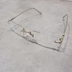 y2k リムレス サングラス メガネ 縁無 伊達メガネ 男女兼用 新品 シルバー