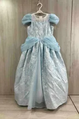 東京ディズニーリゾート ディズニープリンセス シンデレラ ドレス ジュニア ビビディ・バビディ・ブディック コスチューム 水色 size 130cm