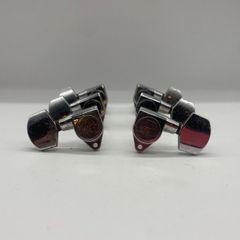 Ovation エレキギター用 クローム 片側3連ペグ ロトマチックペグ オベーション Guitar Pegs