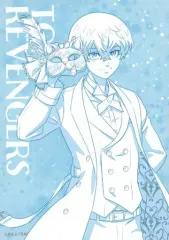 【中古】キャラカード 松野千冬/白地 ブロマイド 「アタリつき!ブロマイド 東京リベンジャーズ 仮面舞踏会B」 チャレンジ賞