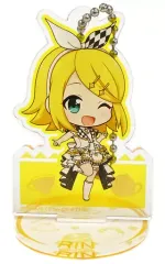 【中古】雑貨 鏡音リン 「プロジェクトセカイ カラフルステージ! feat.初音ミク×Animax Cafe+＆CoLaBoNo トレーディングアクリルスタンドキーホルダー」