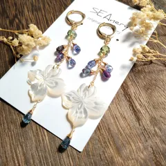 【菖蒲】ピアス 14kgf