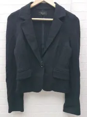 ◇ ketty ケティ シングル 1B 長袖 テーラード ジャケット サイズ2 ブラック レディース  【1002800348220】