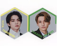 【中古】マグネット・磁石 玉森裕太＆二階堂高嗣(Kis-My-Ft2) MAGFACTオリジナルマグネット2個セット 「CD MAGFACT 通常盤」 購入特典