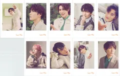 SnowMan オレンジkiss チェキ風カード