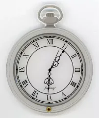 中古】雑貨 懐中時計 シルバー アリスアクリルフレーム 「キャラ
