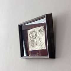 【送料無料】　林美光　彫鍛金作家　日展会友　光風会評議員　ディスプレイ　撮影小物　小道具　日本製　時代物　年代物　アンティーク　古道具
