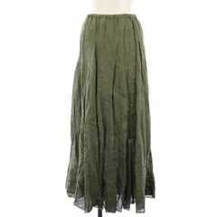 ●美品●　シーピーシェイズ　ロンハーマン　ロングスカート　麻　フレア　Aライン Ron Herman ロンハーマン 国内正規品 CP SHADES シーピーシェイズ