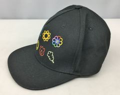 ポケモンセンター Pokemon Center キャップ ブラック ジムバッジ ポケモン 2507LR021