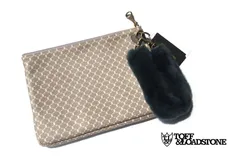 新品｜未使用｜トフアンドロードストーン｜ポーチ 19｜ストラップ付