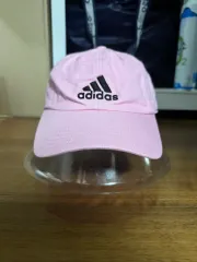 割引) ヴィンテージ Adidas(アディダス) ピンク ボールキャップ 帽子