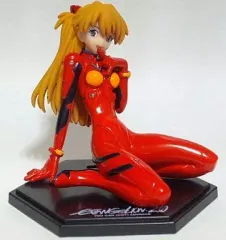 【中古】フィギュア 式波・アスカ・ラングレー プラグスーツver.2「ヱヴァンゲリヲン新劇場版：破」ヤングエース2010年7月号付録