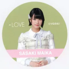 【中古】コースター(女性) 佐々木舞香 コースター 「イコールラブ(=LOVE)×Collabo_index IKEBUKURO」 コラボメニュー注文特典