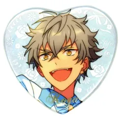 【中古】バッジ・ビンズ 大神晃牙 「あんさんぶるスターズ!! 誓約ハート缶バッジ Bグループ」 中国限定