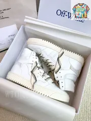 オフホワイト（OFF WHITE）カジュアル マーティンシューズ01-BM81
