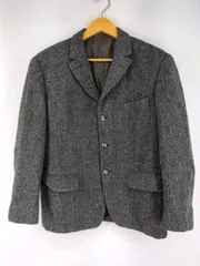 ハリスツイード Harris Tweed 3B ウールテーラードジャケット メのサムネイル