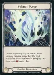 【中古】Flesh and Blood ELE212・ELE222[T]：Seismic Surge // Rosetta Thorn