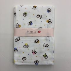 バスタオル 日本製 パンダ ガーゼ&パイル ベビー