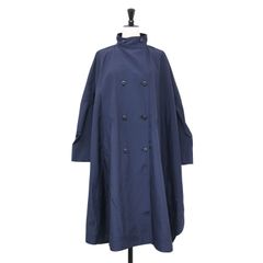80s katharine hamnett drape long coat - メルカリ