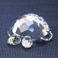スワロフスキー　フィギュリン　亀　 置物　 SWAROVSKI 管mpr スワロフスキー フィギュリン 亀 置物 SWAROVSKI 管mpr