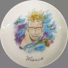 【中古】皿・茶碗 マルコ 記念プレート 「一番くじ ワンピース WT100記念 尾田栄一郎描き下ろし 大海賊百景」 I賞