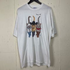 CCTA アニマルTシャツ90s犬レゲエ ぶち抜き 貫通 ドッグ ビンテージ 