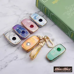 メルセデスベンツ専用 大理石調 TYPE B TPUスマートキーケース 各色