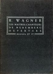 ワーグナー 《ニュルンベルクのマイスタージンガー》序曲 (スタディスコア/ポケットスコア)輸入楽譜 Wagner Les Maitres-Chanteurs de Nuremberg Ouverture ウジェル/Heugel 洋書