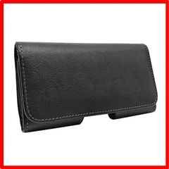 【セール中】 5.5-6.3インチ QBeau ベルトケース 横型 スマホポーチ スマートフォン 本革 iPhone13 Pro Max iPhone XS M