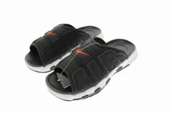 ナイキ NIKE AIR MORE UPTEMPO SLIDE BLACK エア モア アップテンポ モアテン スライド サンダル FJ2707-001 28 黒 ブラック ブランド古着ベクトル 中古▲■250307のサムネイル