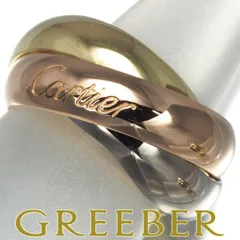 極美品✨ カルティエ リング 指輪 トリニティ pg yg wg #52 極美品✨ カルティエ リング 指輪 トリニティ pg yg wg #52