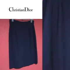 Christian Dior クリスチャンディオール ドレープ スカート
