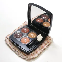 CHANEL レキャトルオンブルツイード　 02 ツイードプールプル　アイシャドウ