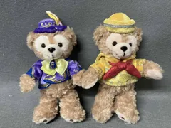 2体セット　ダッフィーぬいぐるみバッジ 「ディズニー・イースター2018」 東京ディズニーシー限定　30周年ダッフィー