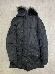 Schott ブラック MA-1 フライトジャケット schott ショット USA製 MA-1 レザー ブルゾン ジャケット