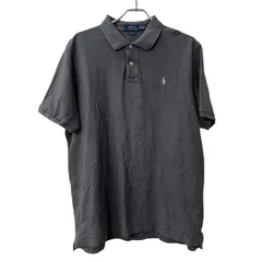 POLO RALPH LAUREN 半袖 ポロシャツ 2XL グレー ポロ ラルフローレン ビッグサイズ 古着卸 アメリカ仕入 a707-5701