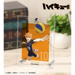 【新品・公式】劇場版ハイキュー!! ゴミ捨て場の決戦 日向翔陽 A6アクリルパネル 公式グッズ colleize