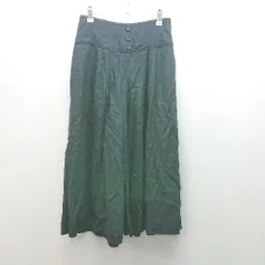 ◇ BEAMS HEART ウエストゴム ワントーン シンプル カジュアル ワイドパンツ サイズ０ ネイビー レディース E  【1309250012870】のサムネイル