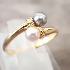 希少 TASAKI タサキ リング 指輪 パール 真珠 シルバー製 14号相当 すぐ届く TASAKI 真珠 パール アルルカン リング (TASAKI/指輪