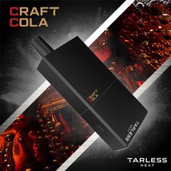 TARLESS NEXT（ターレスネクスト）スターター（バッテリー1個・カートリッジ クラフトコーラ 1個）ベイプ 本体 持ち運びシーシャ vape 電子タバコ 爆煙