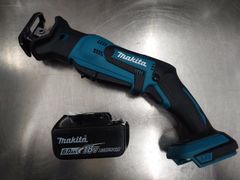 Makita　マキタ　１８V充電式レシプロソー　JR184DZ　別売バッテリーBL1860B付き　中古美品　囗T巛