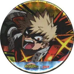 【中古】バッジ・ビンズ 爆豪勝己 缶バッジ 「劇場版 僕のヒーローアカデミア THE MOVIE ユアネクスト×コジマ」 コジマ決算セール プルスウルトラキャンペーン 対象商品購入特典