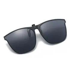 サングラス クリップオン 偏光 跳ね上げ式 夜間運転 日夜兼用 クリップ式 ワンタッチ装着 かけたまま メンズ レディース 眼鏡にはさむ 装着 クリップオン 偏光 M250315-149