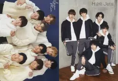 【中古】ポスター 両面ジャンボピンナップポスター(四つ折) Snow Man/HiHi Jets Myojo 2021年3月号 綴じ込み付録 