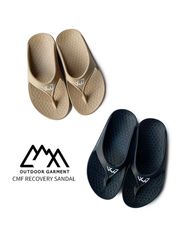 リカバリーサンダル・BLACK / D.GREIGE 1足 | CMF OUTDOOR GARMENT CMF RECOVERY SANDAL 25SS｜コムフィアウトドアガーメント コンフィ ロストヒルズ メンズ ユニセックス CMF ブラック ベージュ